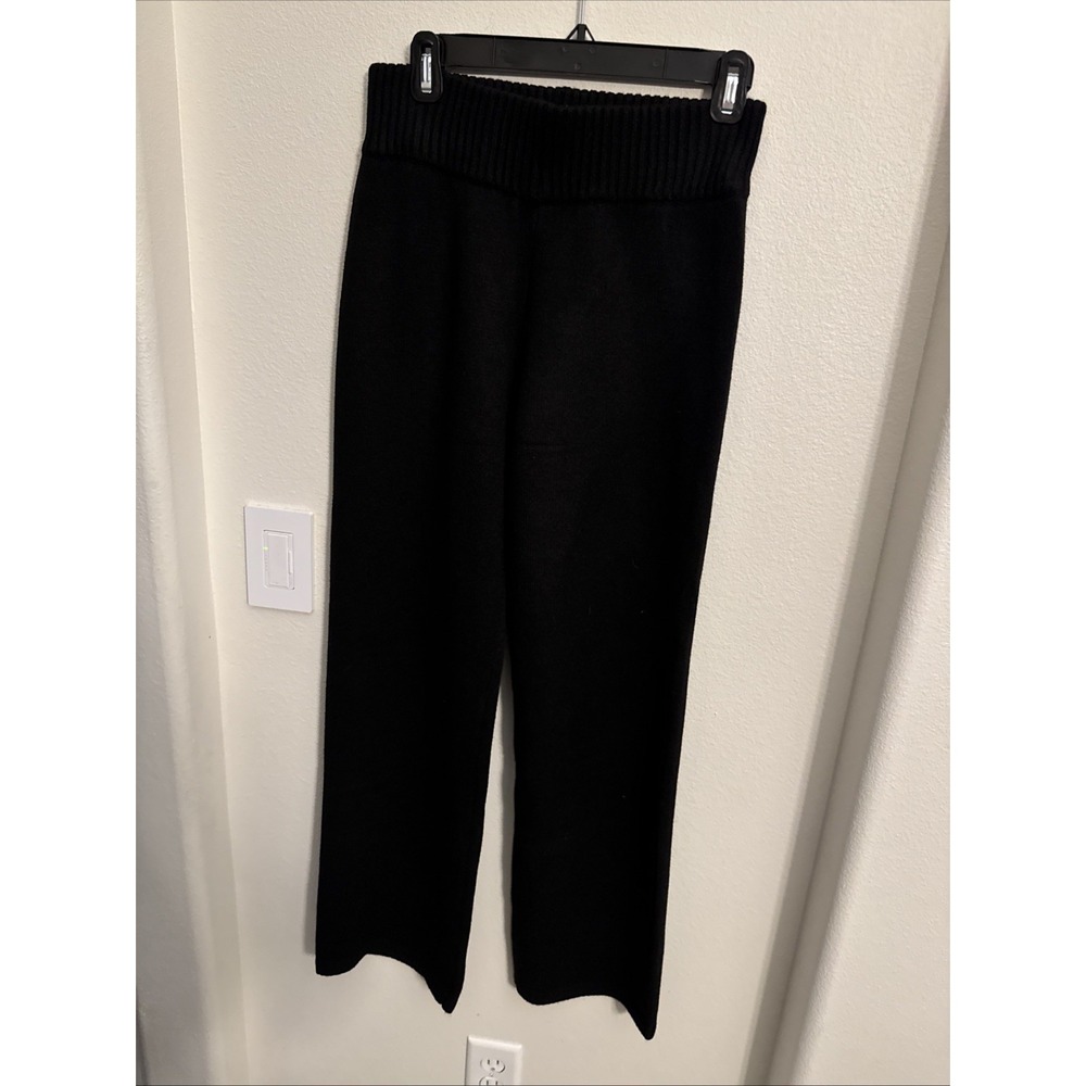 Honeydew intimate knit pants black size small